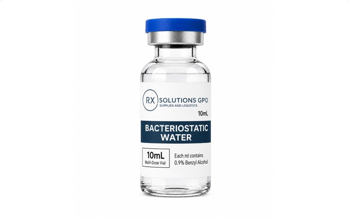 Bacteriostatic Water 10 mL vial