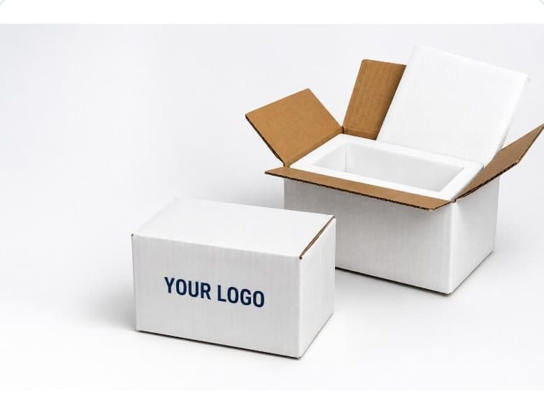 Custom branded shipping coolers